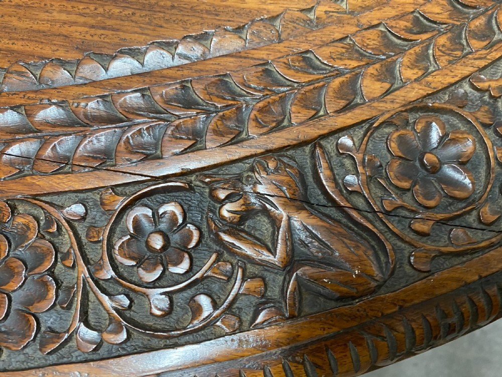 Good Anglo Indian Elephant Coffee Table View V
