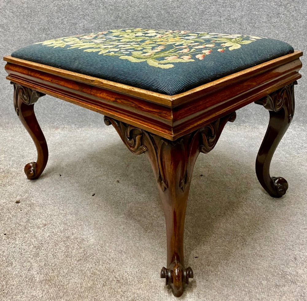 Victorian Rosewood Stool View III