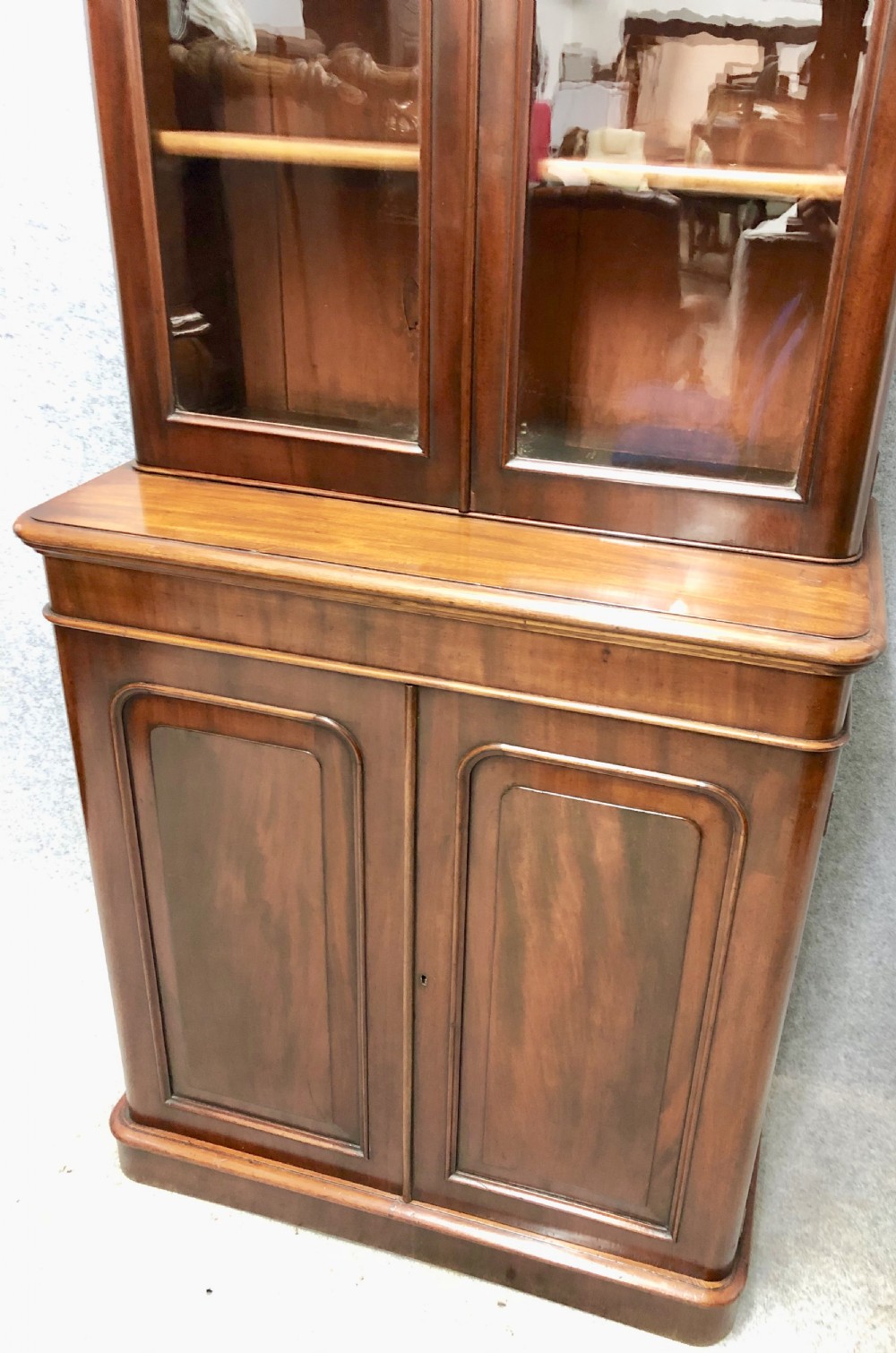 Good Quality Victorian Mahogany Bookcase View VIII