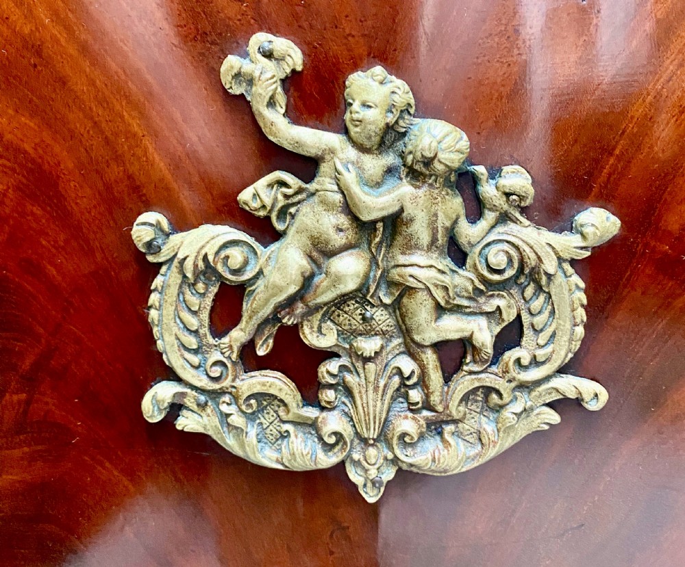 Antique French Mahogany Secretaire  Abattant  View III