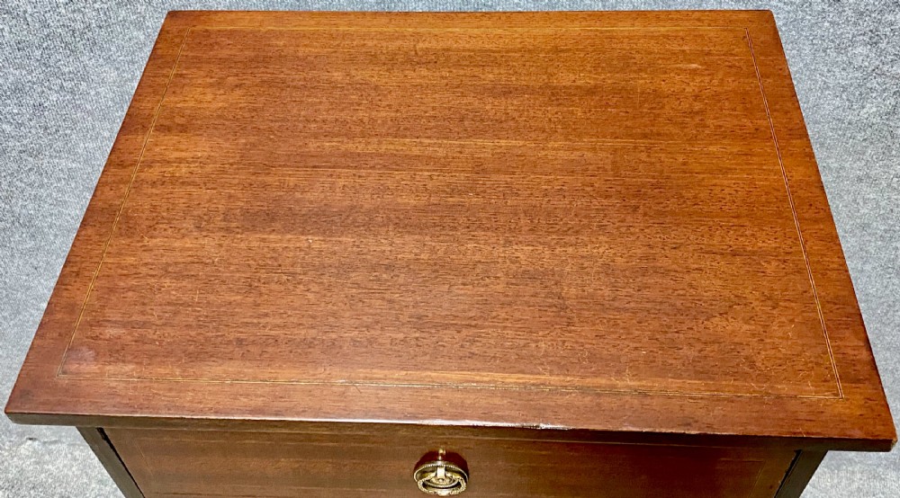Edwardian Inlaid Folio Chest of Drawers View II