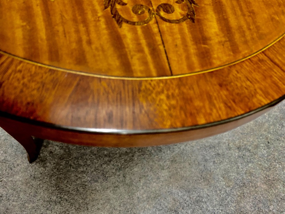 Stunning Sheraton Revival Satinwood Coffee Table View X