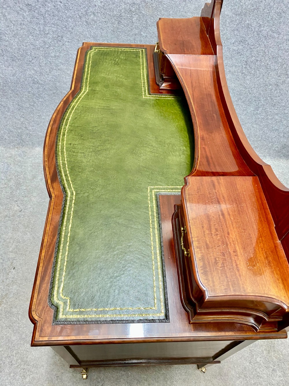Maples & Co. Edwardian  Inlaid Desk View XI