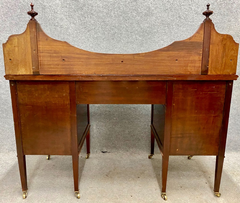 Maples & Co. Edwardian  Inlaid Desk View XIII