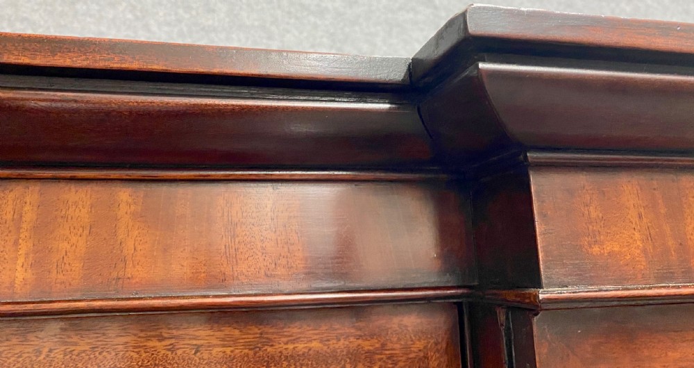George IV Mahogany Breakfront Bookcase View XV