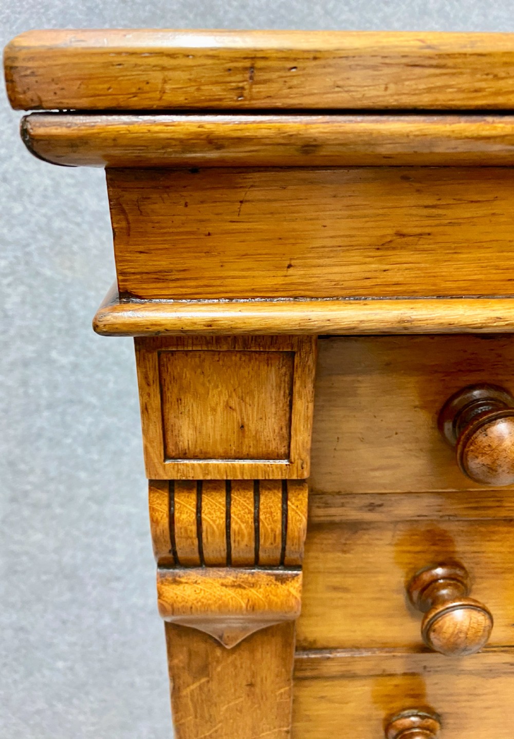 Victorian Wellington Chest of Drawers View V