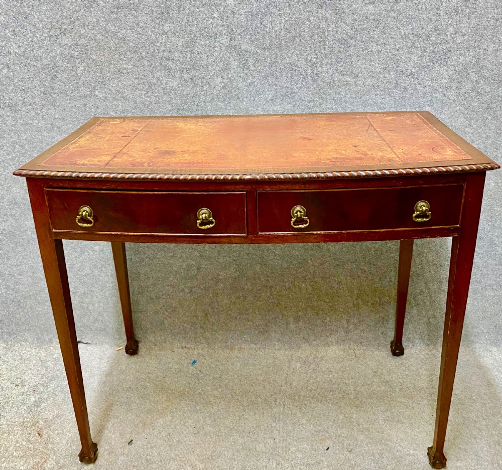 Edwardian Freestanding Writing Table View IV