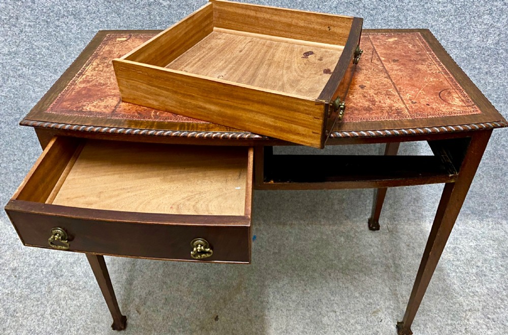 Edwardian Freestanding Writing Table View VIII