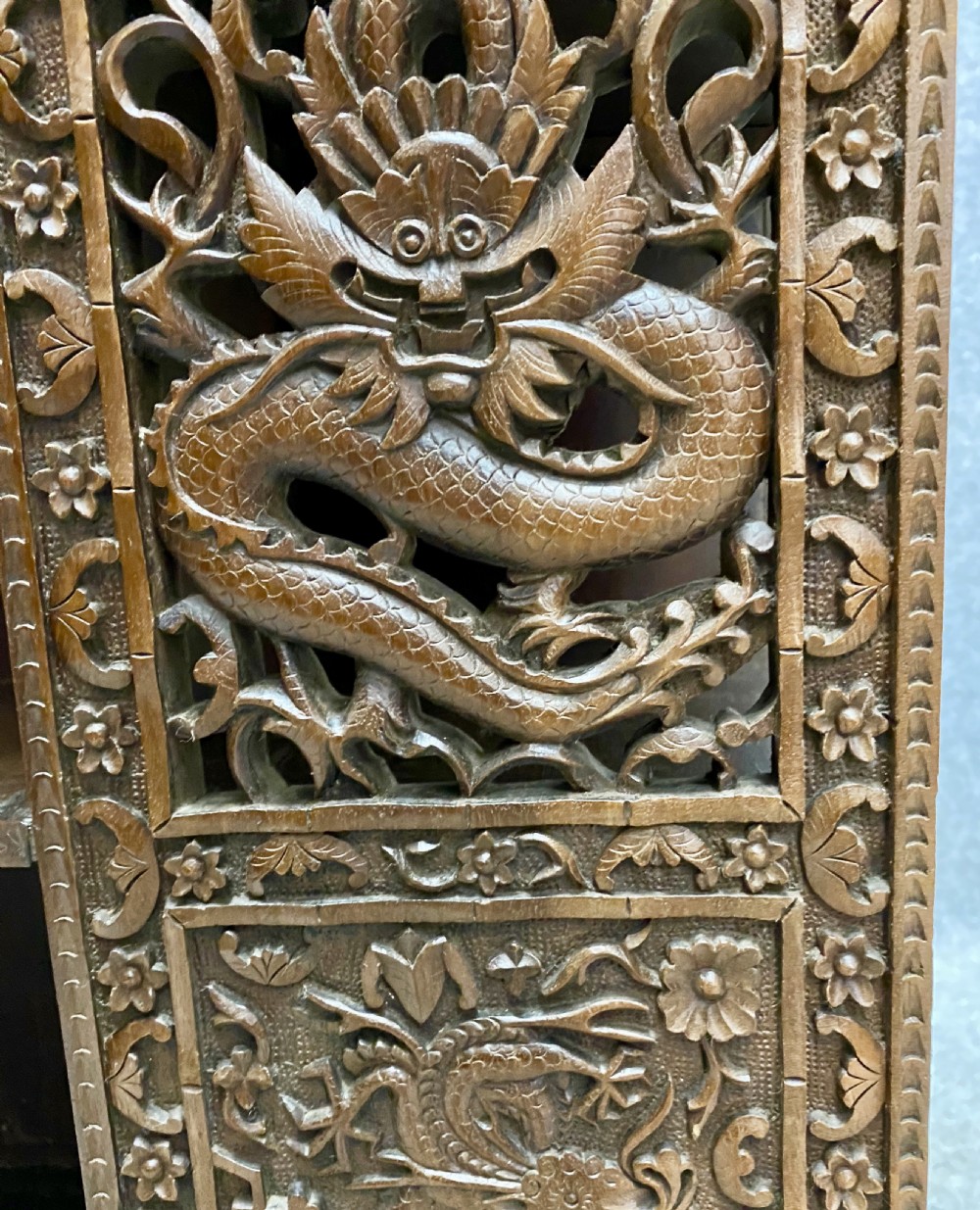 Antique Chinese Revolving Bookcase View IV