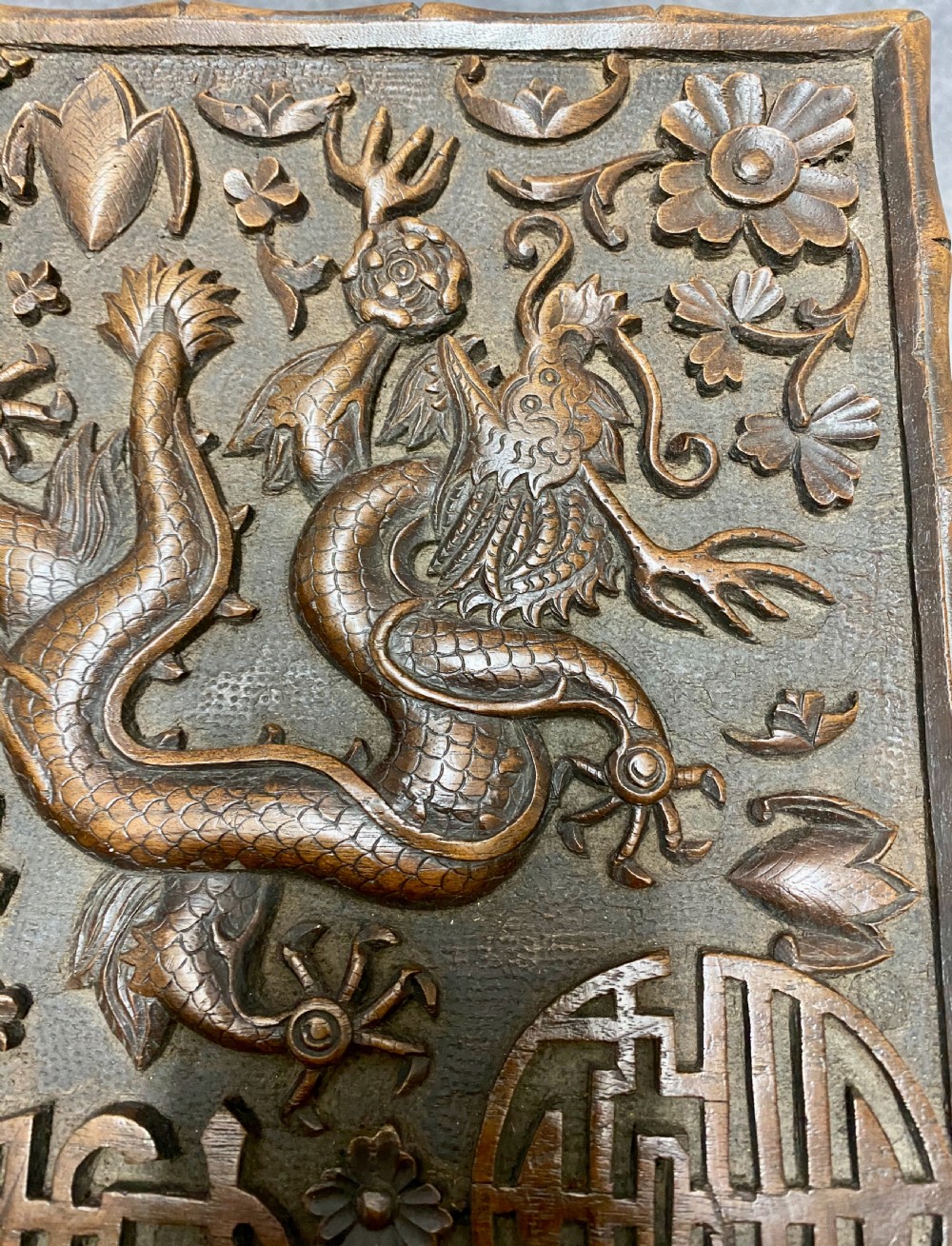 Antique Chinese Revolving Bookcase View XI