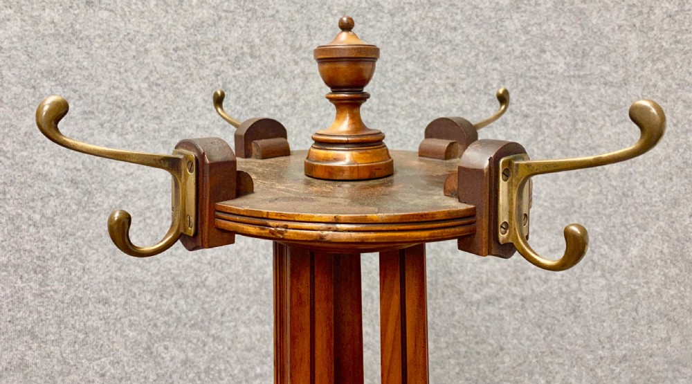 Edwardian Walnut Hall Stand View II