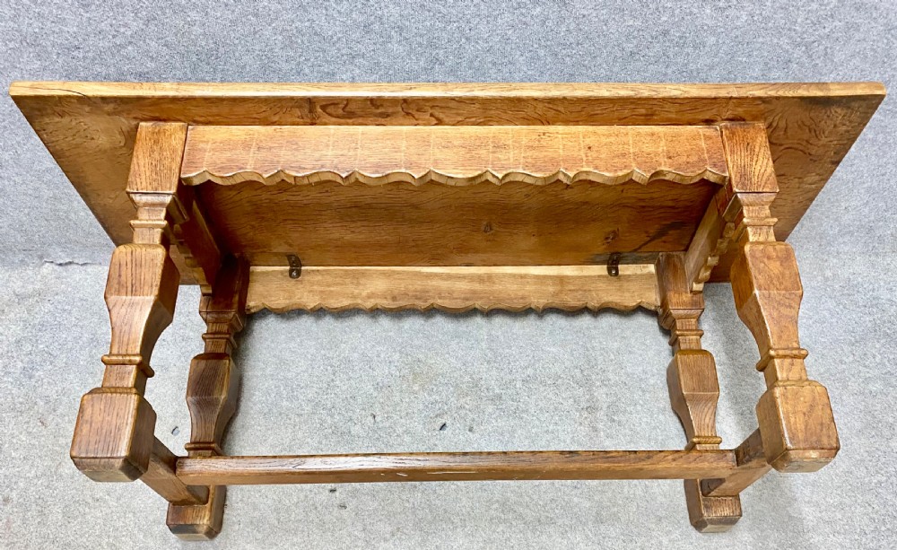 Solid Oak 18th.Century Style Coffee Table View II