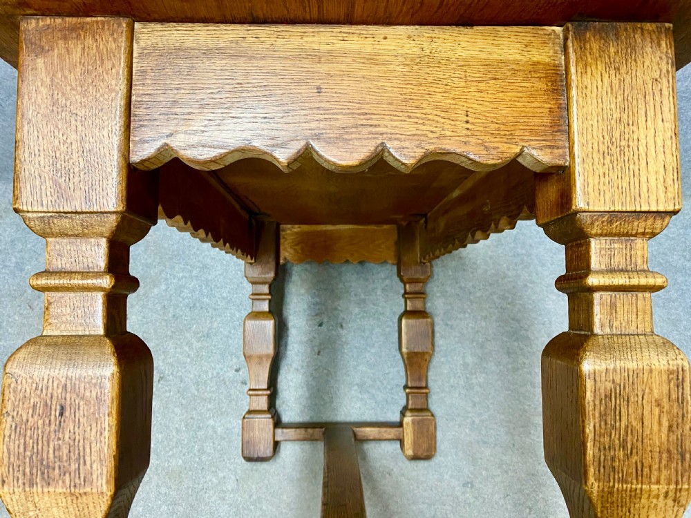 Solid Oak 18th.Century Style Coffee Table View VII