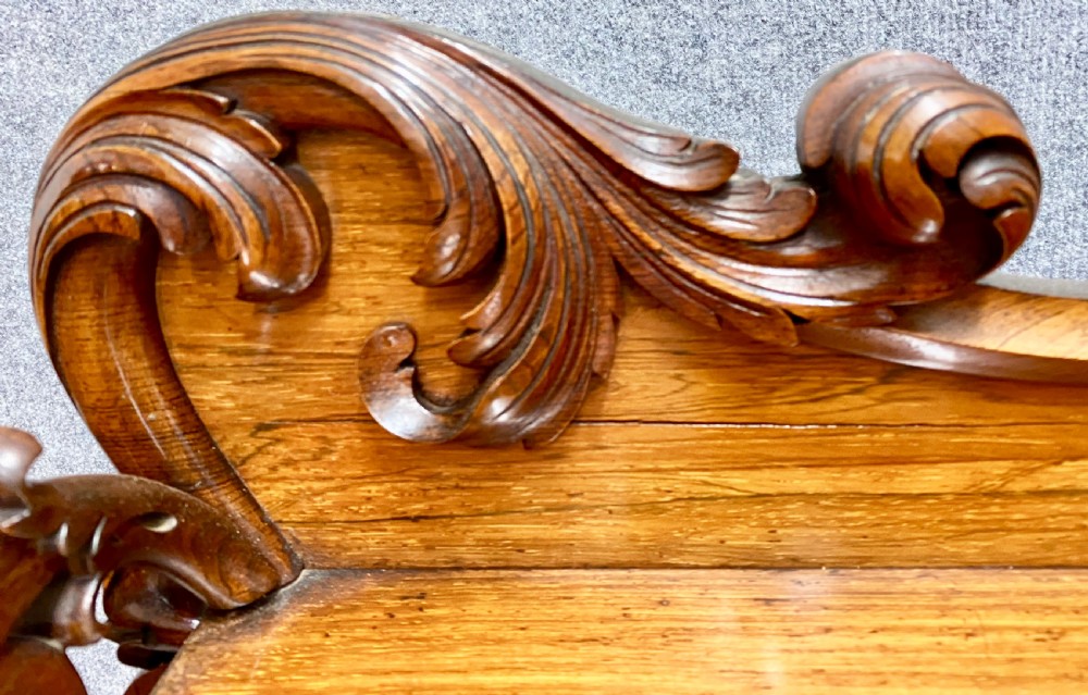 Stunning Rosewood Open Bookcase Side Cabinet View X