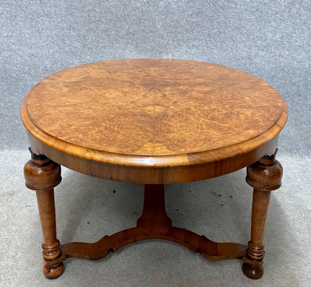 Burr Walnut Coffee Table View II