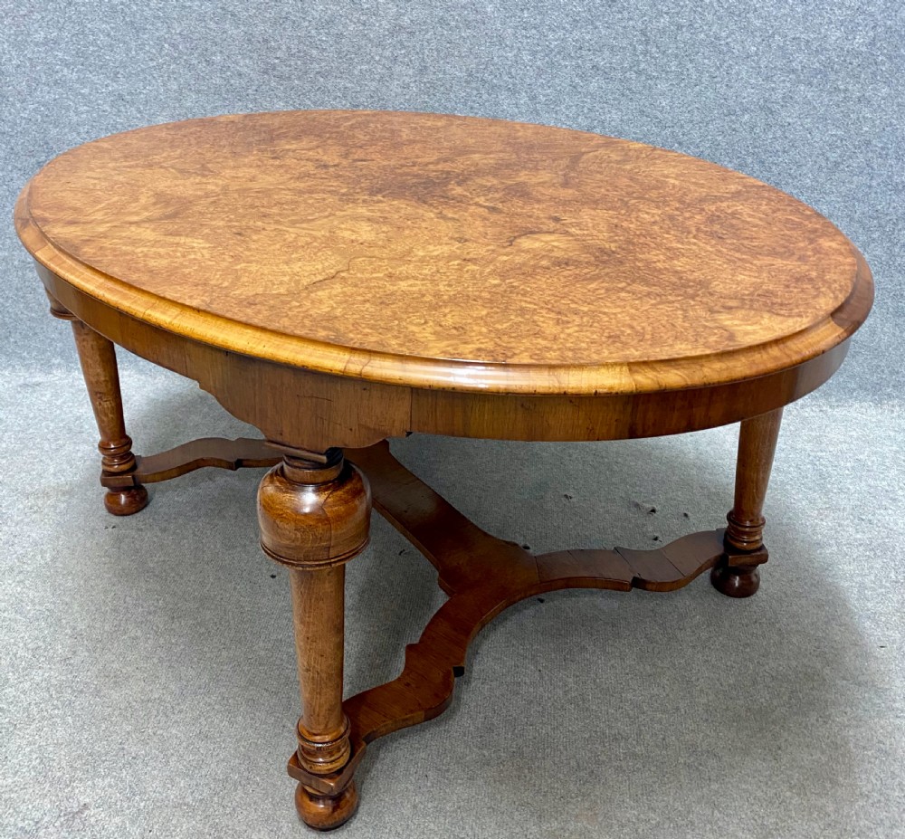 Burr Walnut Coffee Table View III
