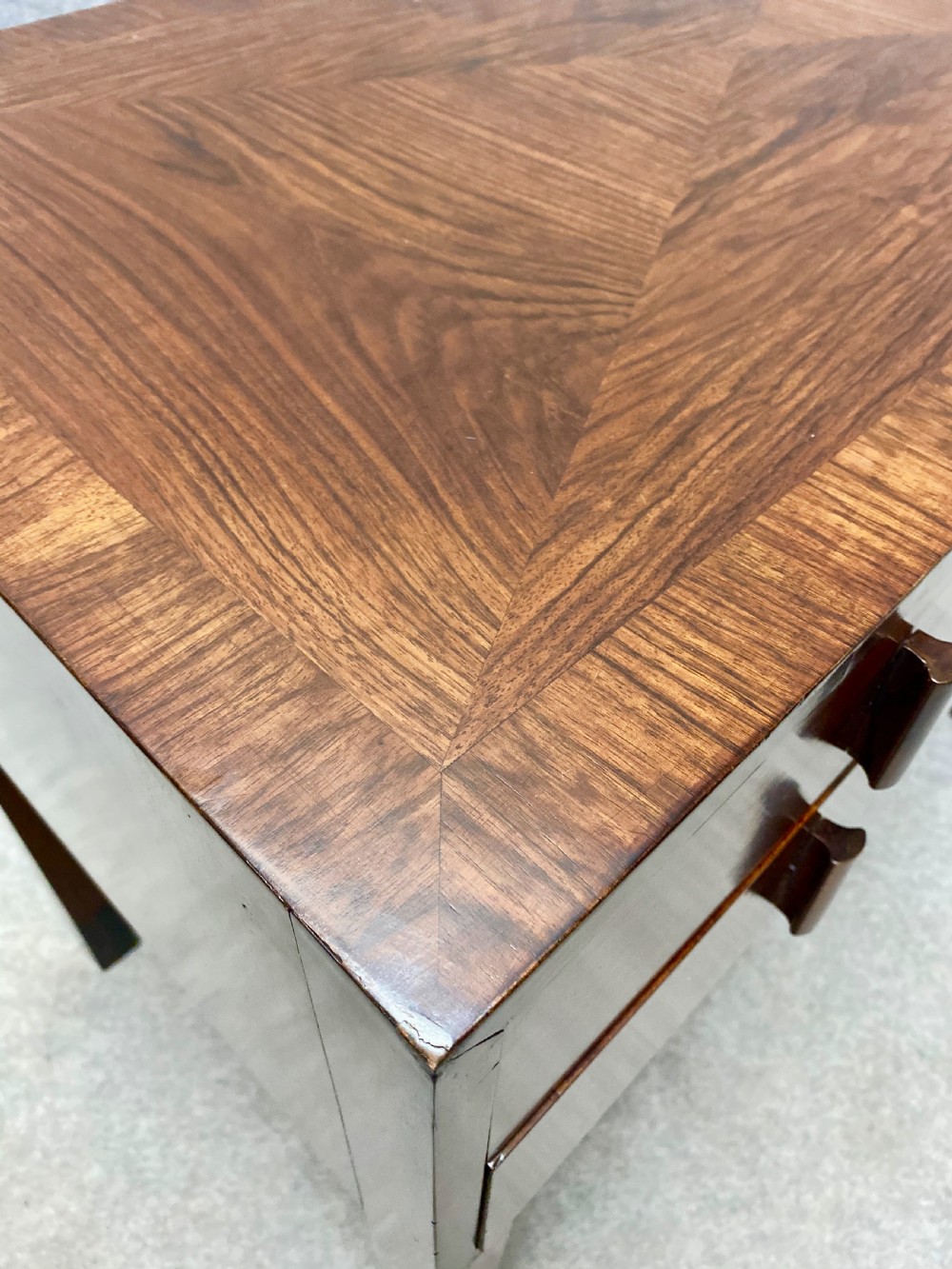 Art Deco Rosewood Side Table View IV