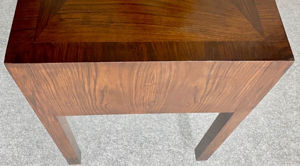 Art Deco Rosewood Side Table View VII