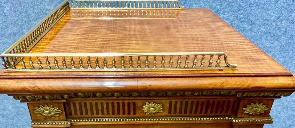 Small Fine Holland & Son Satinwood Side Cabinet View X