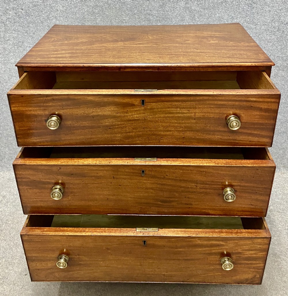 George III Mahogany Chest of Drawers View IV