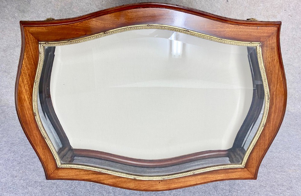 Antique Mahogany Bijouterie Display Cabinet View VI