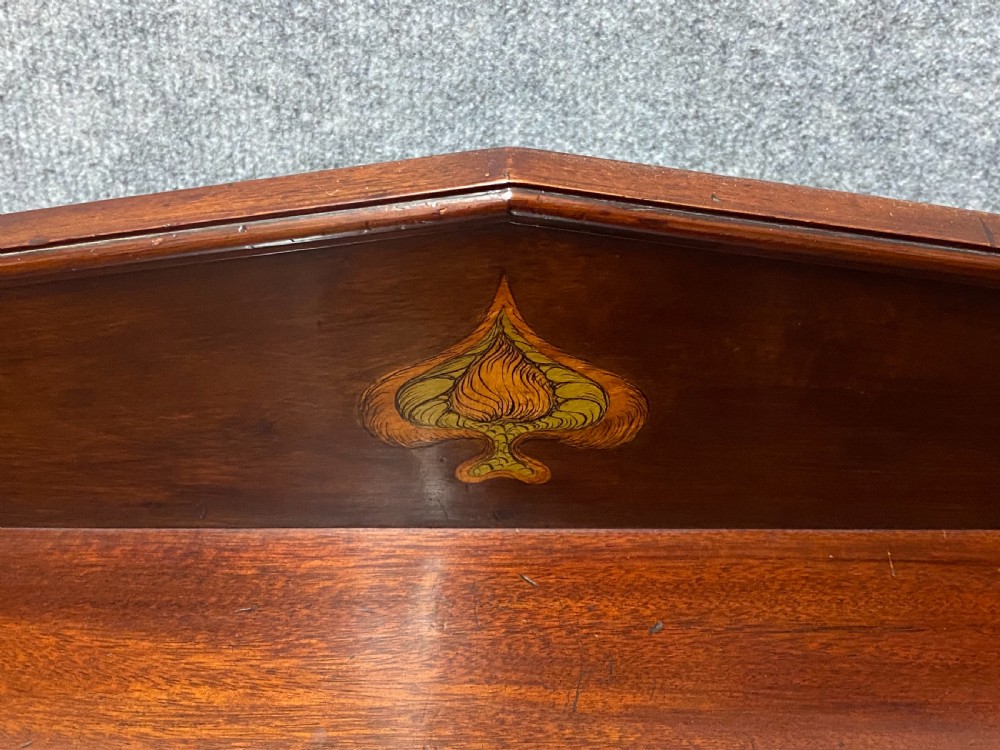 Stylish Art Nouveau Mahogany & Inlaid Chest of Drawers View III