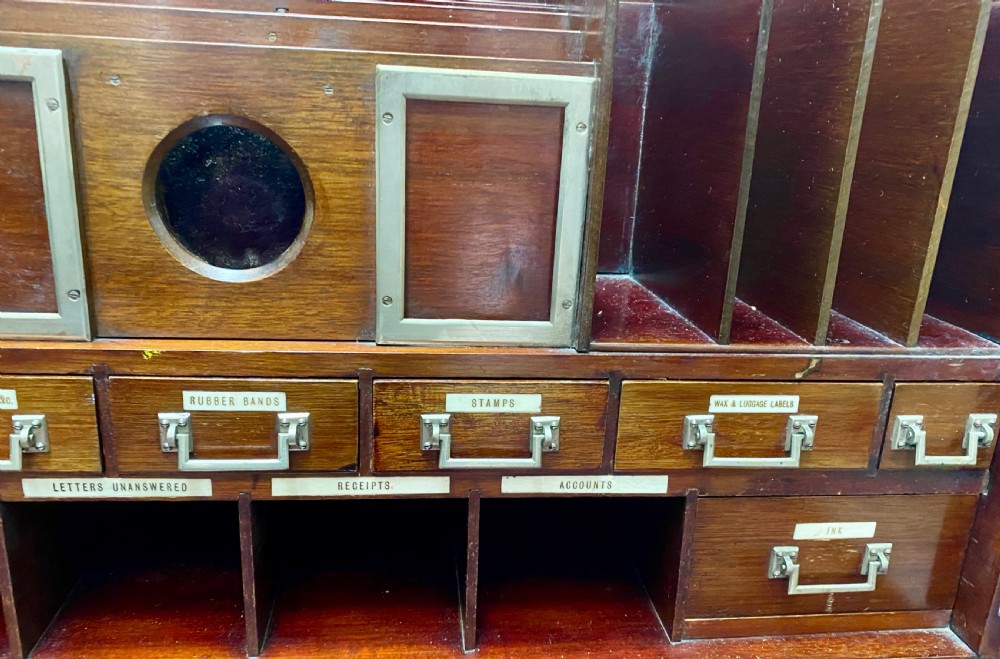 Edwardian Secretaire Writing Cabinet View X