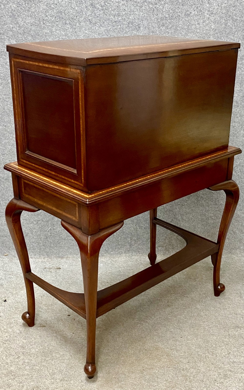 Edwardian Secretaire Writing Cabinet View XII