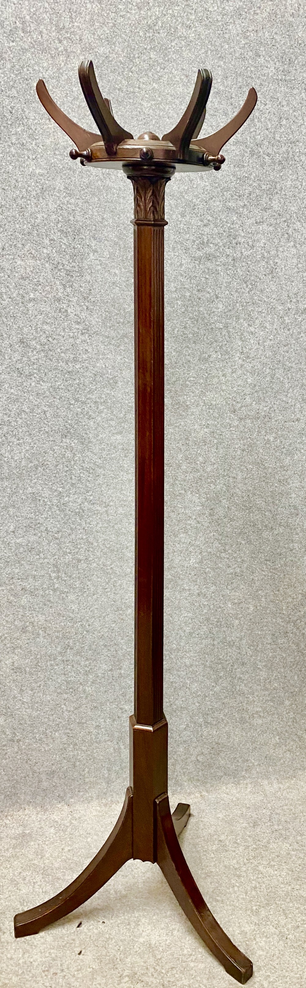 Edwardian Mahogany Hall Stand