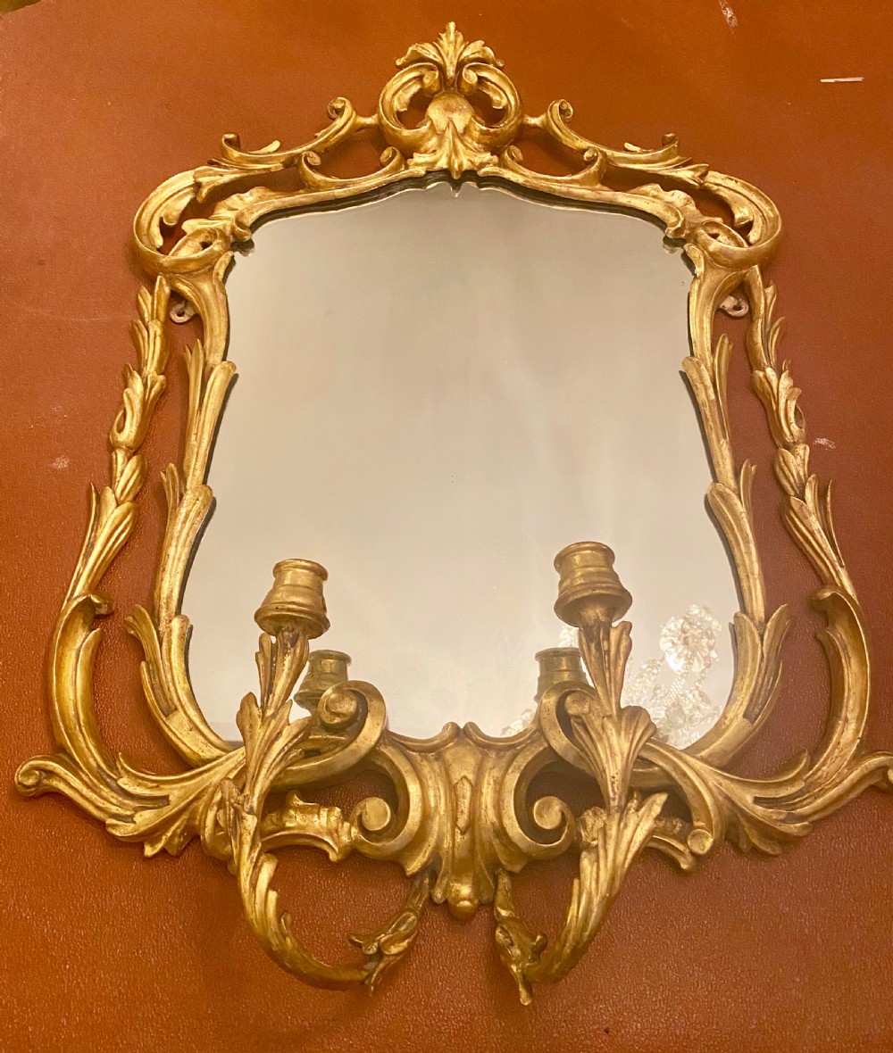Beautiful George III Gilt Girandole View II