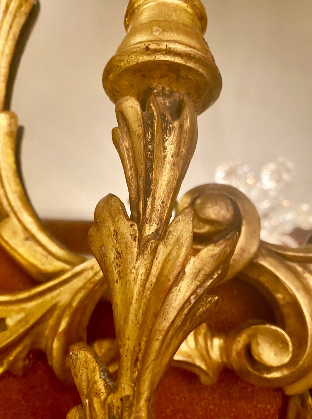 Beautiful George III Gilt Girandole View V