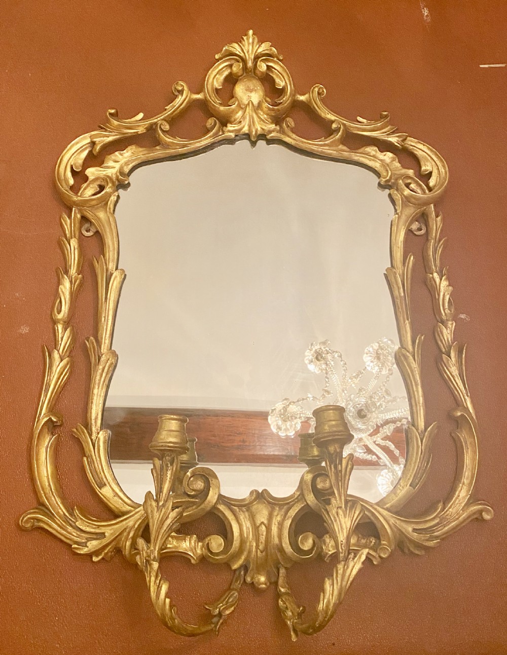 Beautiful George III Gilt Girandole View VIII