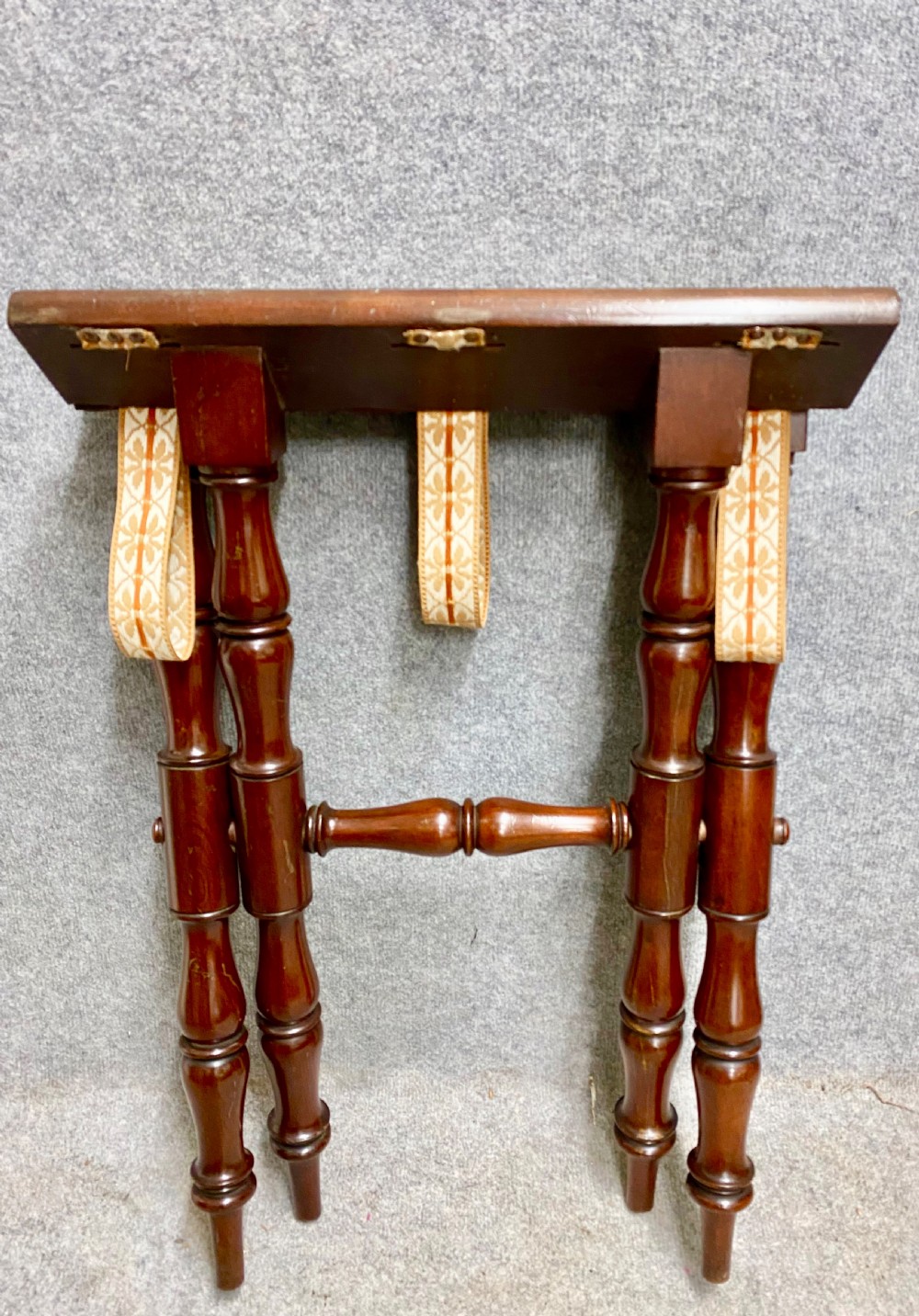 Unusual George IV  Campaign Luggage Stand View III