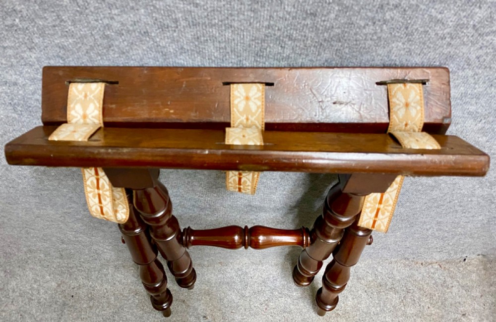 Unusual George IV  Campaign Luggage Stand View IV