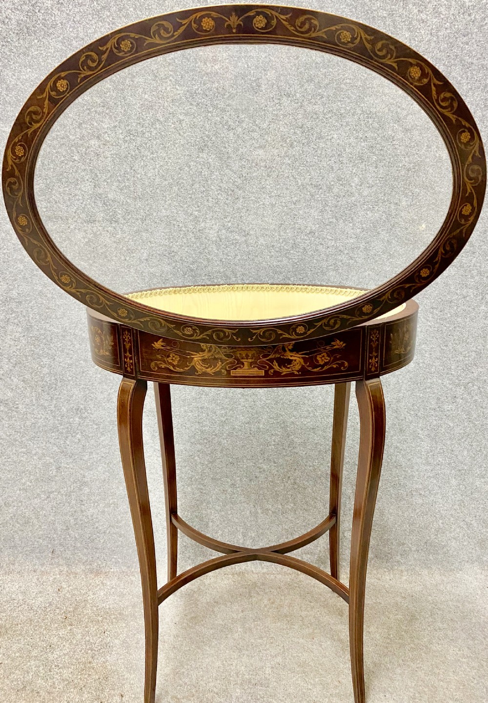 Fine Quality Inlaid Bijouterie Table View IX