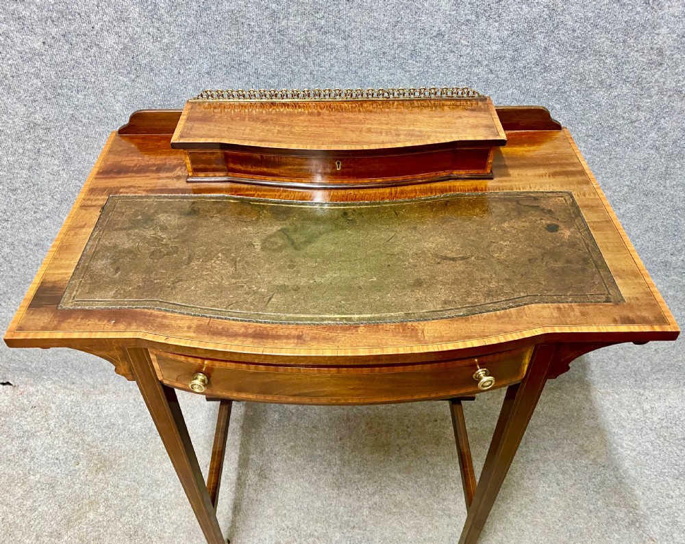Edwardian Inlaid Ladies Writing Table View II