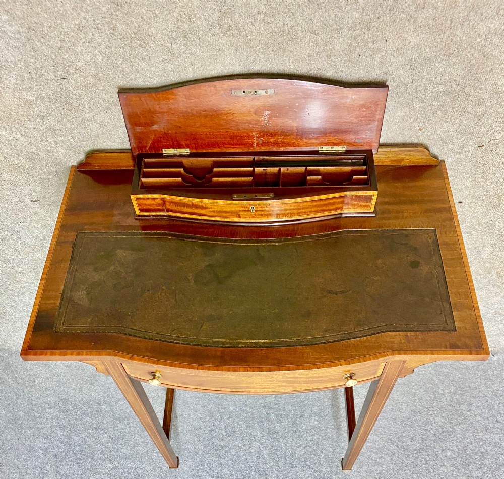 Edwardian Inlaid Ladies Writing Table View VII