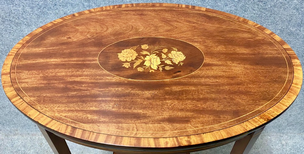 Edwardian Inlaid Occasional Table View II