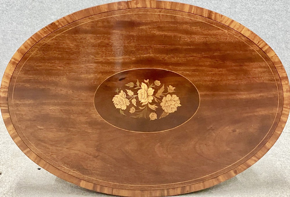 Edwardian Inlaid Occasional Table View V