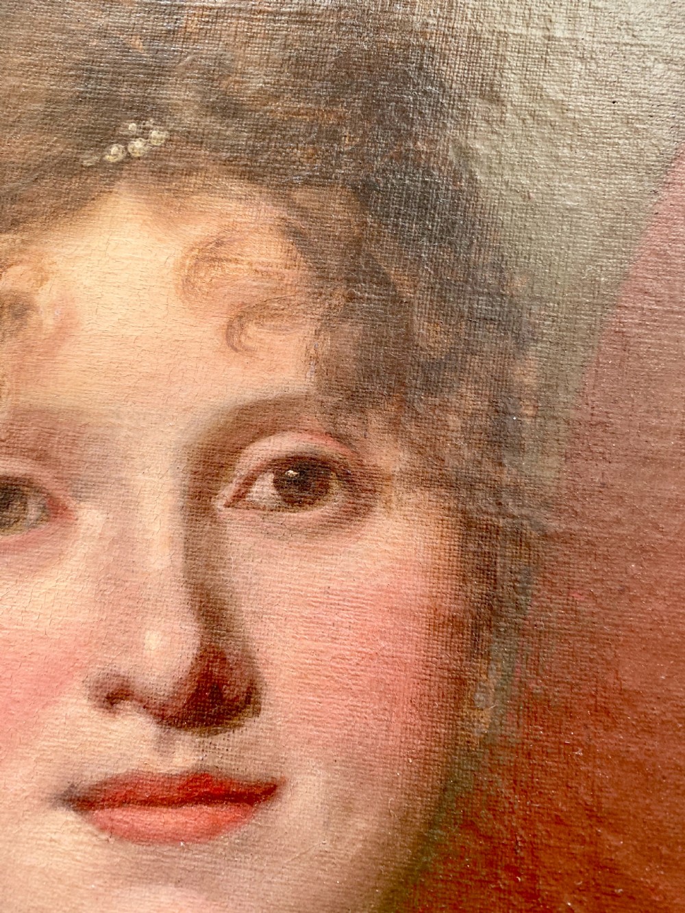 English School Portrait Of  A Lady View III