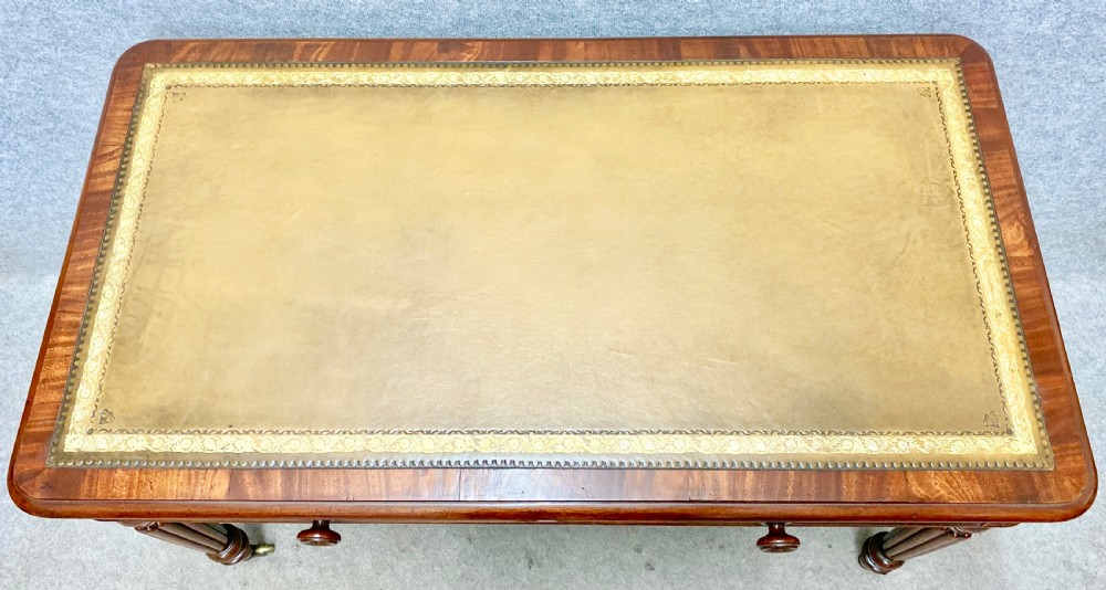 Antique Mahogany Freestanding Writing Table View II