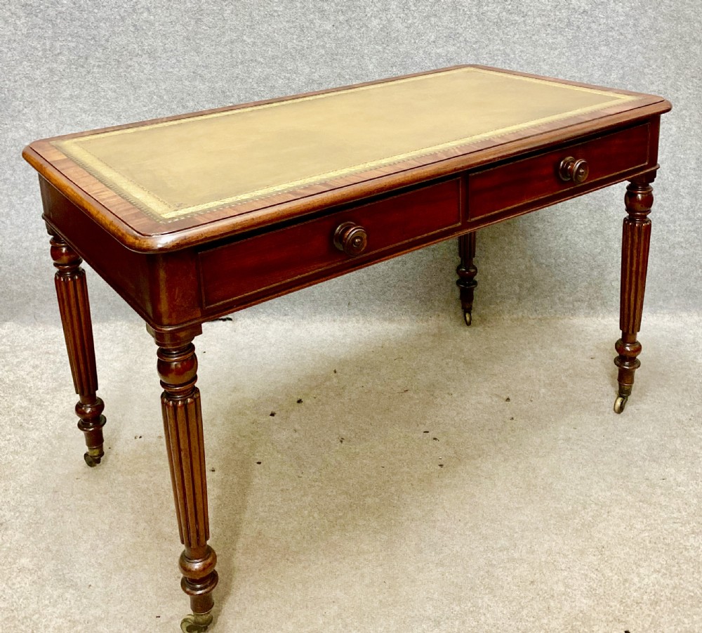 Antique Mahogany Freestanding Writing Table View III