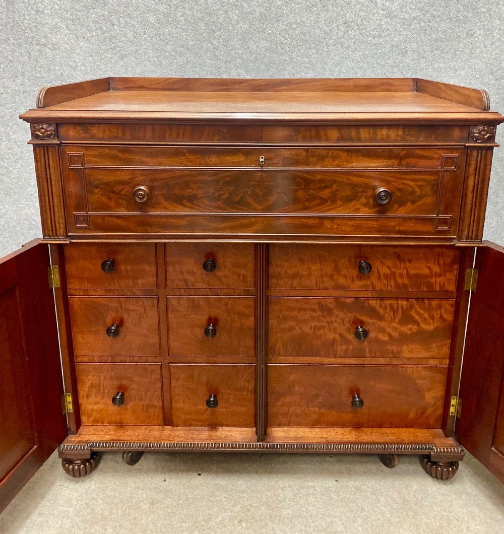 Superb Gillows Quality Secretaire Chest View III