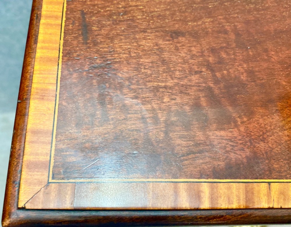 Very Large Edwardian Shoolbred Inlaid Chest of Drawers View VI