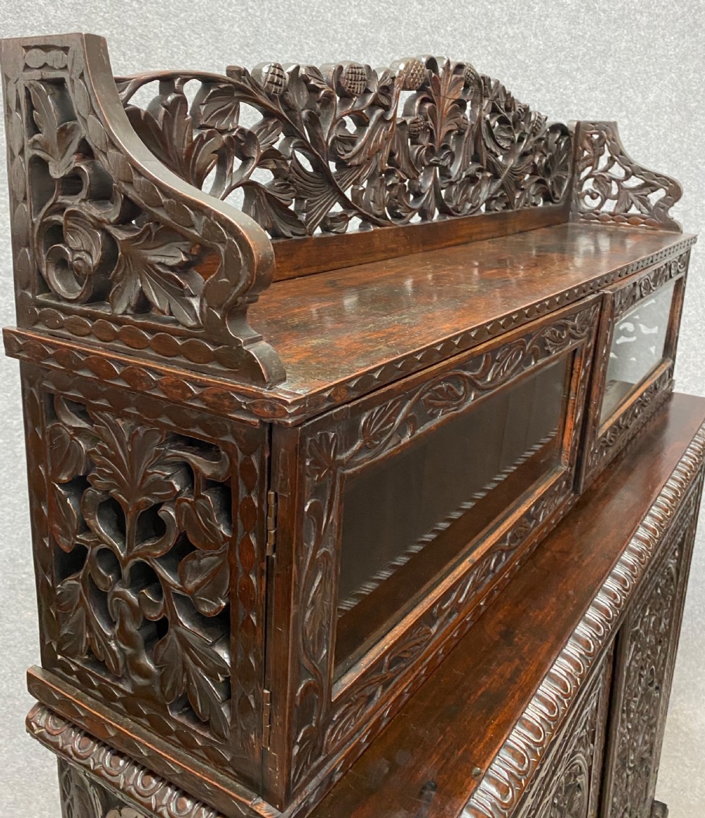 Good Anglo Indian Padouk Cabinet View III