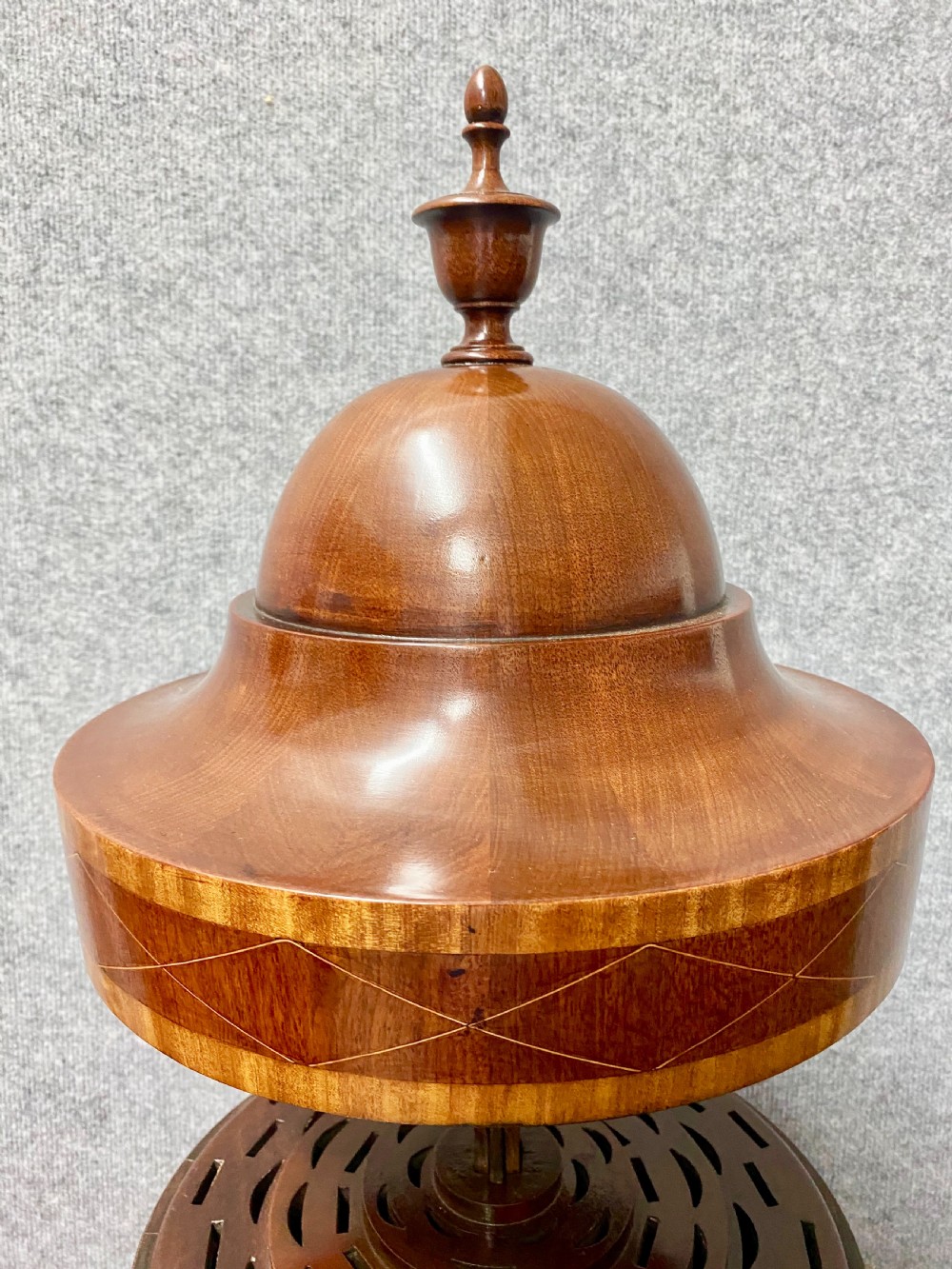 Good Pair of Sheraton Revival Cutlery Urns View IV