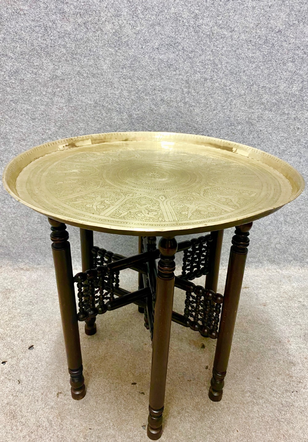 Benares Brass Coffee Table