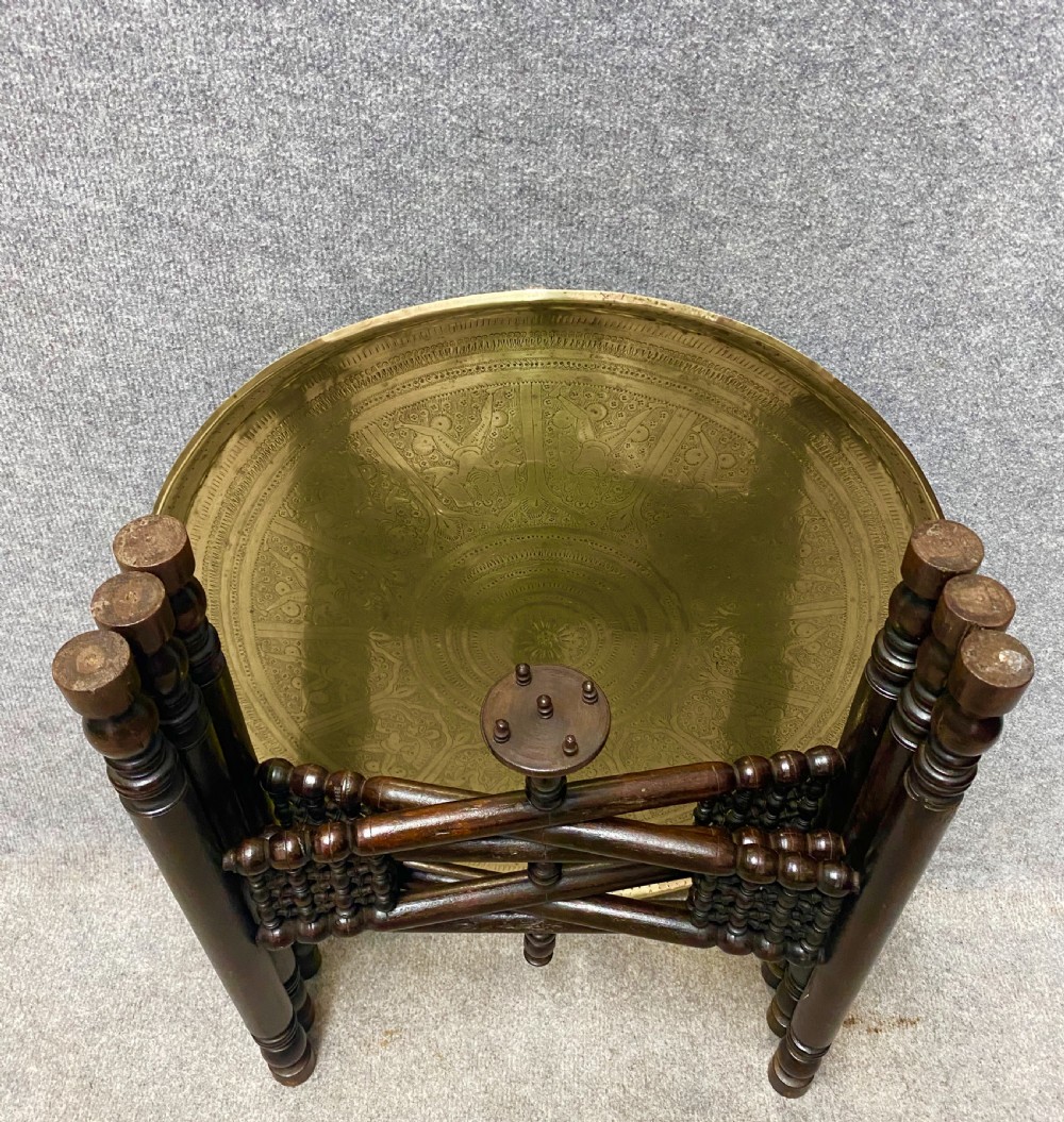 Benares Brass Coffee Table View V