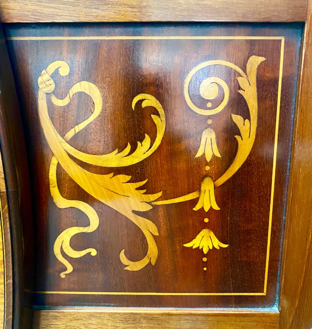 Good Quality Edwardian Inlaid Hall Stand View III