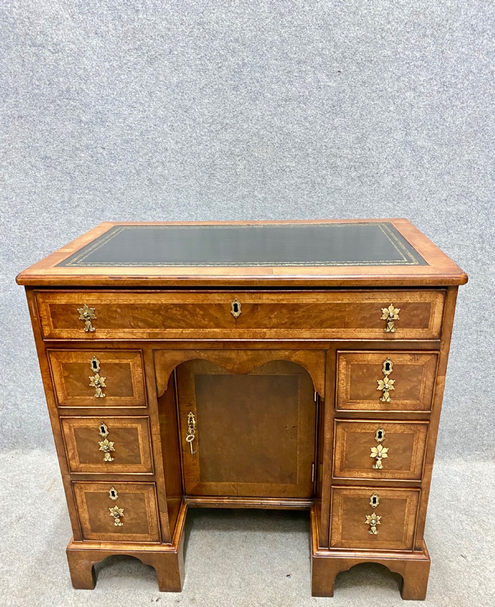 Small George I Style Walnut Desk
